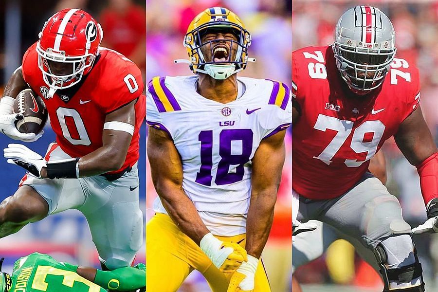 Georgia&#039;s Darnell Washington, LSU&#039;s B.J. Ojulari and Ohio State&#039;s Dawand Jones