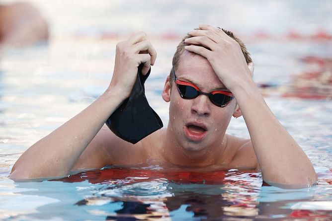 ASU's Leon Marchand helps Sun Devils set spectacular 100m split in 400m medley relay