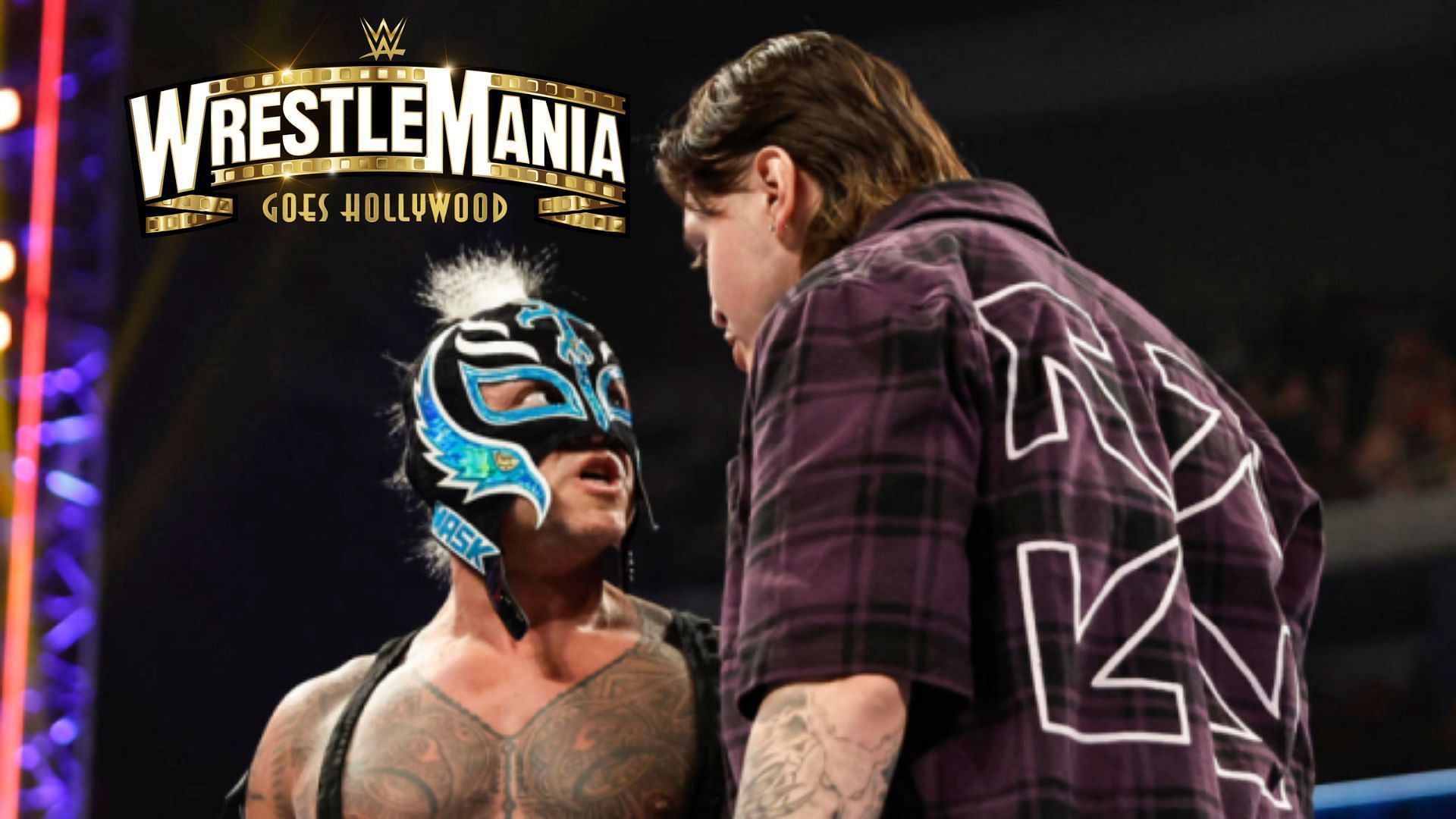 Dominik Mysterio has issued a challenge to Rey Mysterio for a match at WrestleMania 39