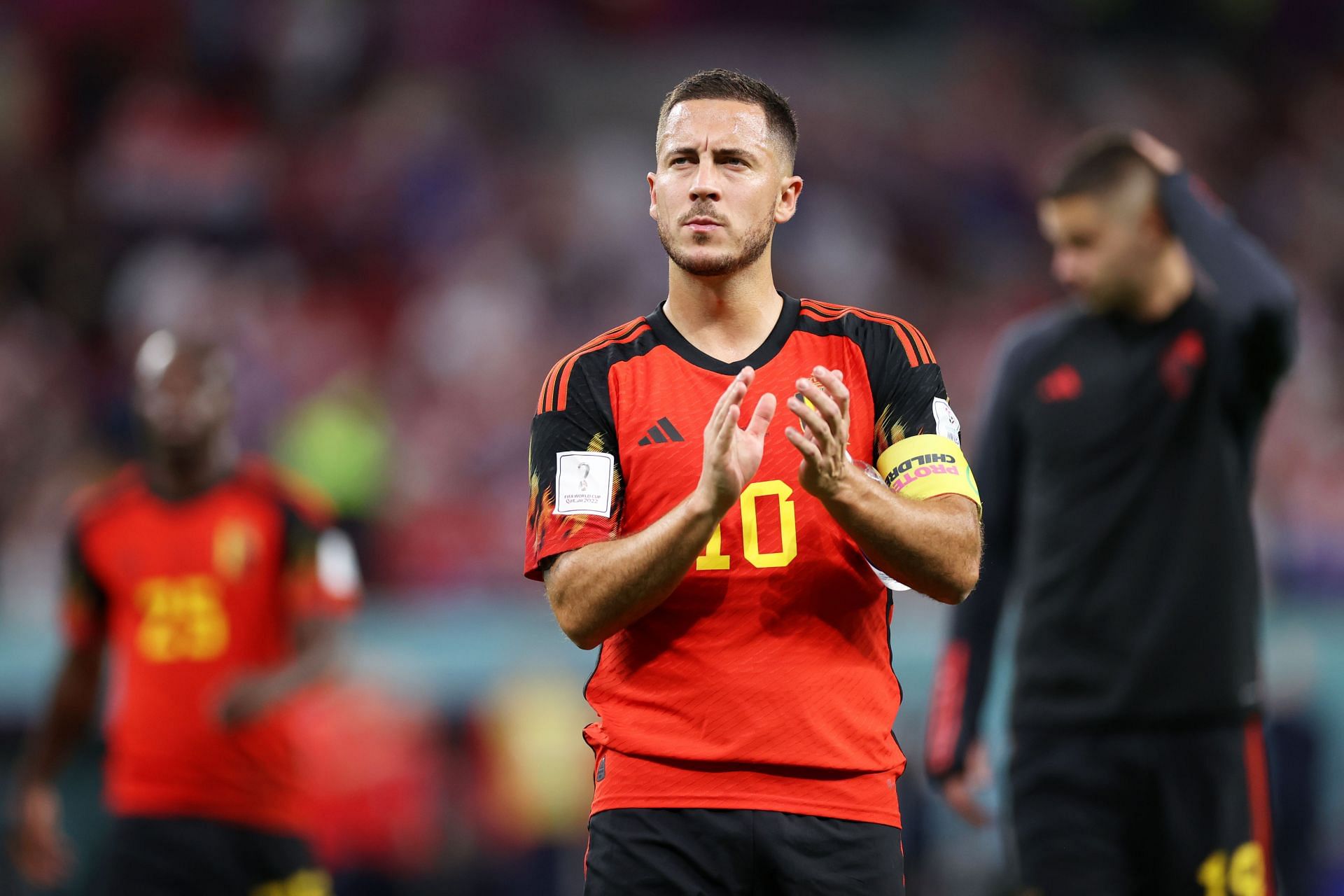 Hazard retired from Belgium in December.