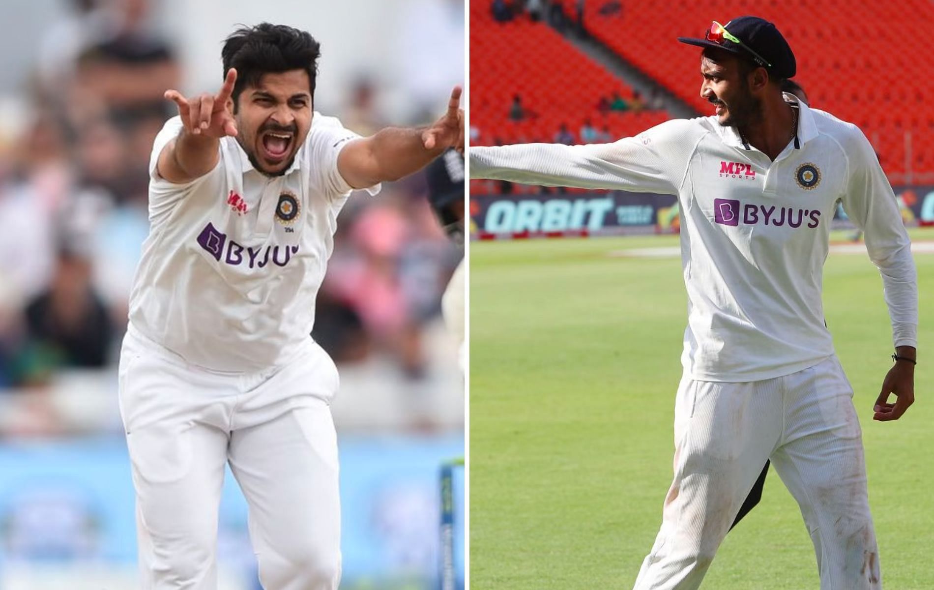 Shardul Thakur (L) and Axar Patel (R). (Pics: Getty)