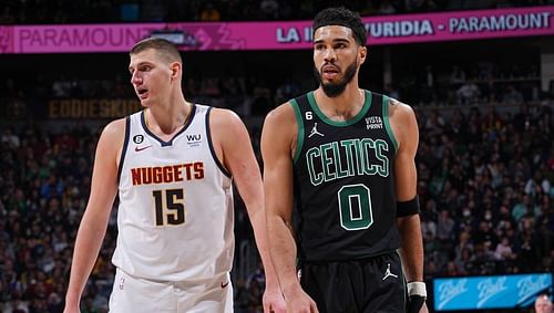 Jokic and Tatum (Photo: NBC Sports)