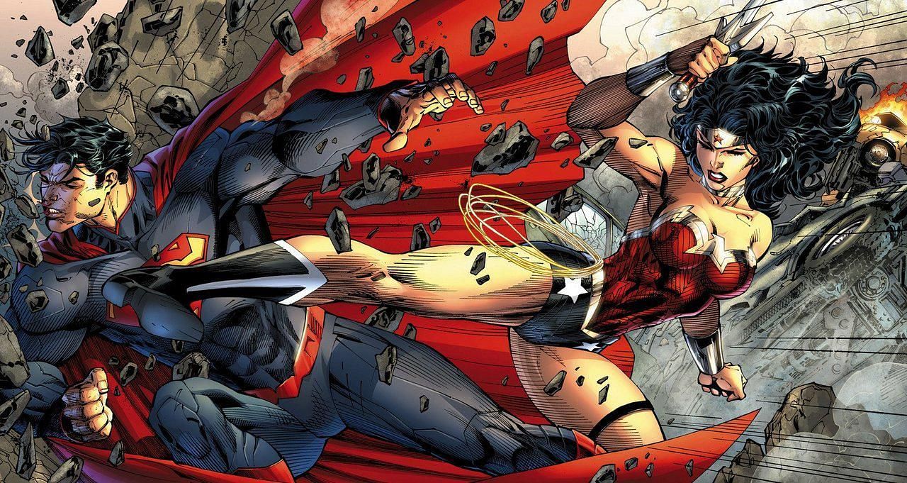 Wonder Woman takes on a powerful and dangerous foe (Image via DC Comics)