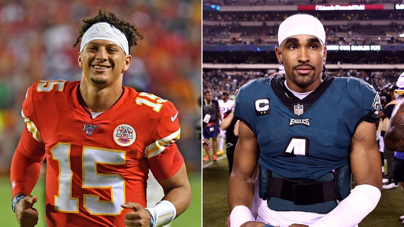 A monumental moment': Jalen Hurts and Patrick Mahomes set to make