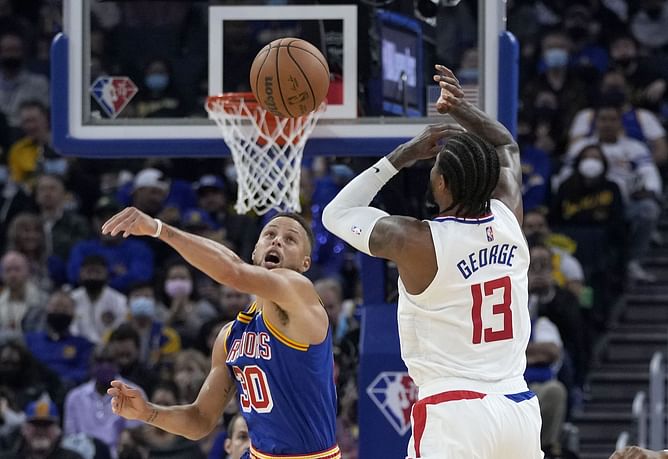“I’m gonna smother him” – Paul George is embarrassed after Steph Curry drops 50 points on him
