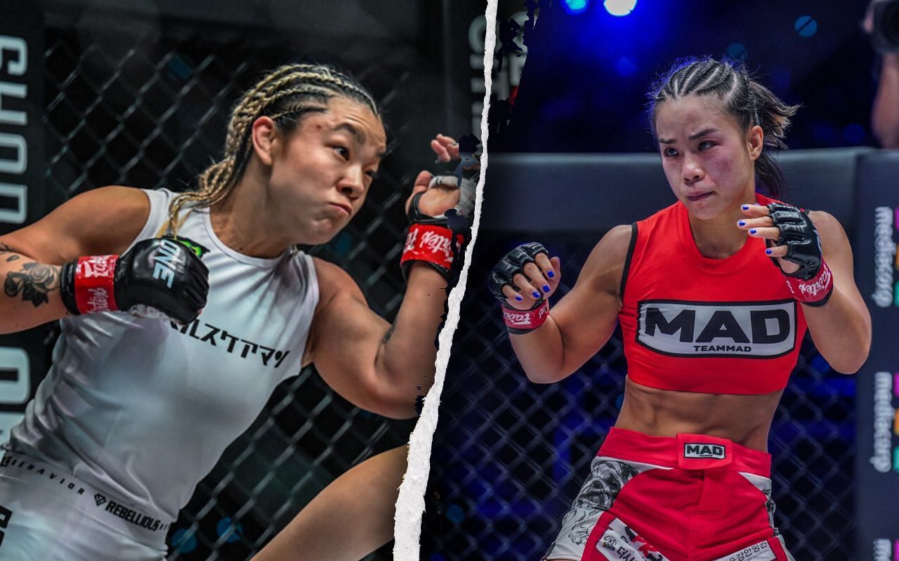 Itsuki Hirata (Left) will finally face Ham Seo Hee (Right) at ONE Fight Night 8