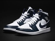 Nike Air Jordan 1 Mid "White Metallic Gold Obsidian" sneakers: Restock and more details explored