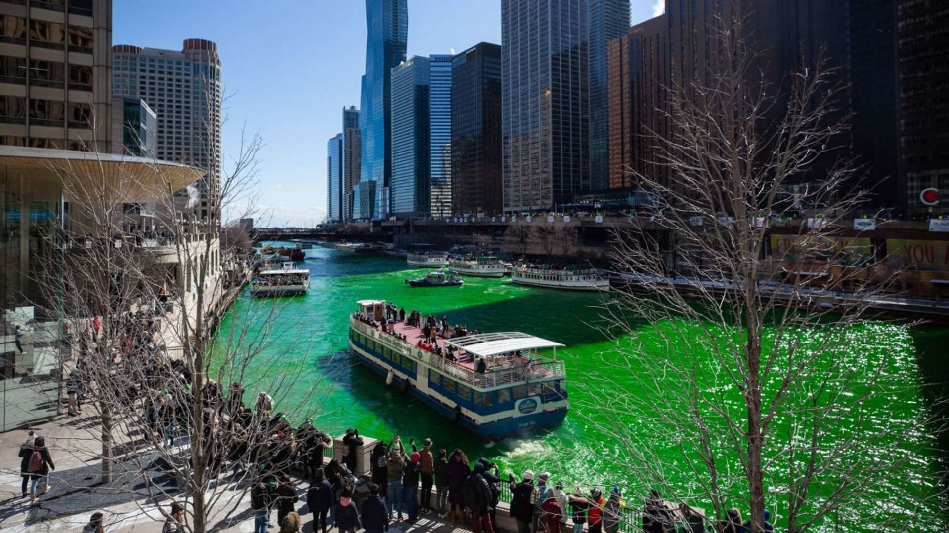 When and where to watch the dyeing of the Chicago River revealed (Image via Shutterstock)