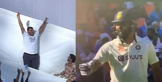 [WATCH]: “Hata usko” - Rohit Sharma furious as spectator creates trouble near sight screen