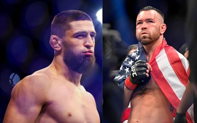 Khamzat Chimaev accuses Colby Covington of lying, says he is an "easy" fight