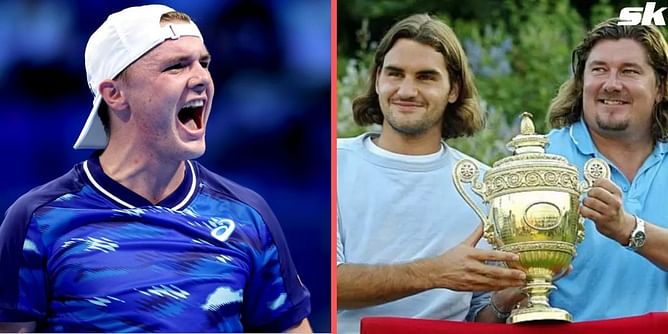 Roger Federer's ex-coach Peter Lundgren joins Dominic Stricker's team on a trial period