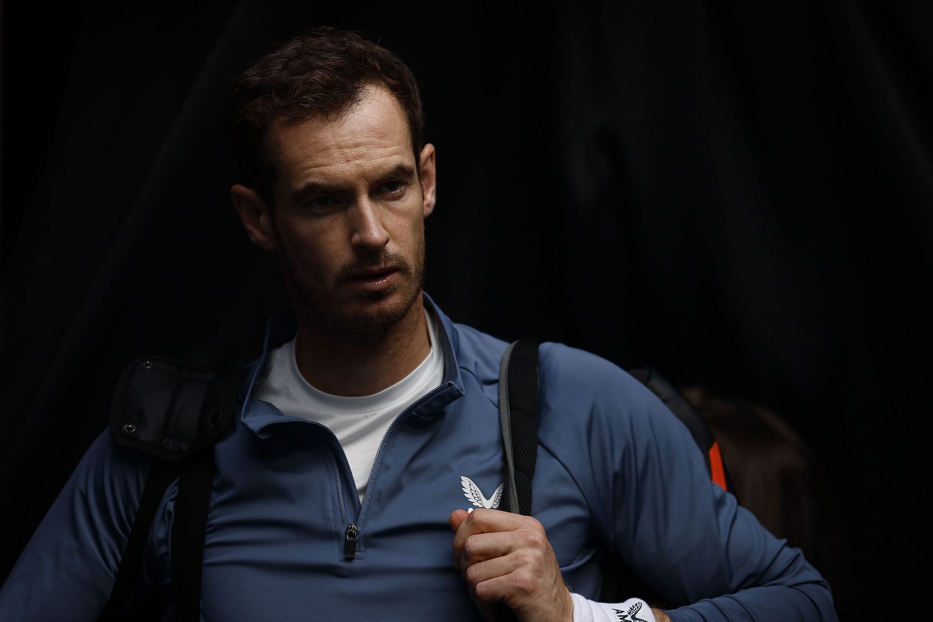 Andy Murray at the 2023 Australian Open - Day 6