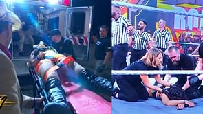 Champion mysteriously collapses and has to be stretchered away from WWE arena