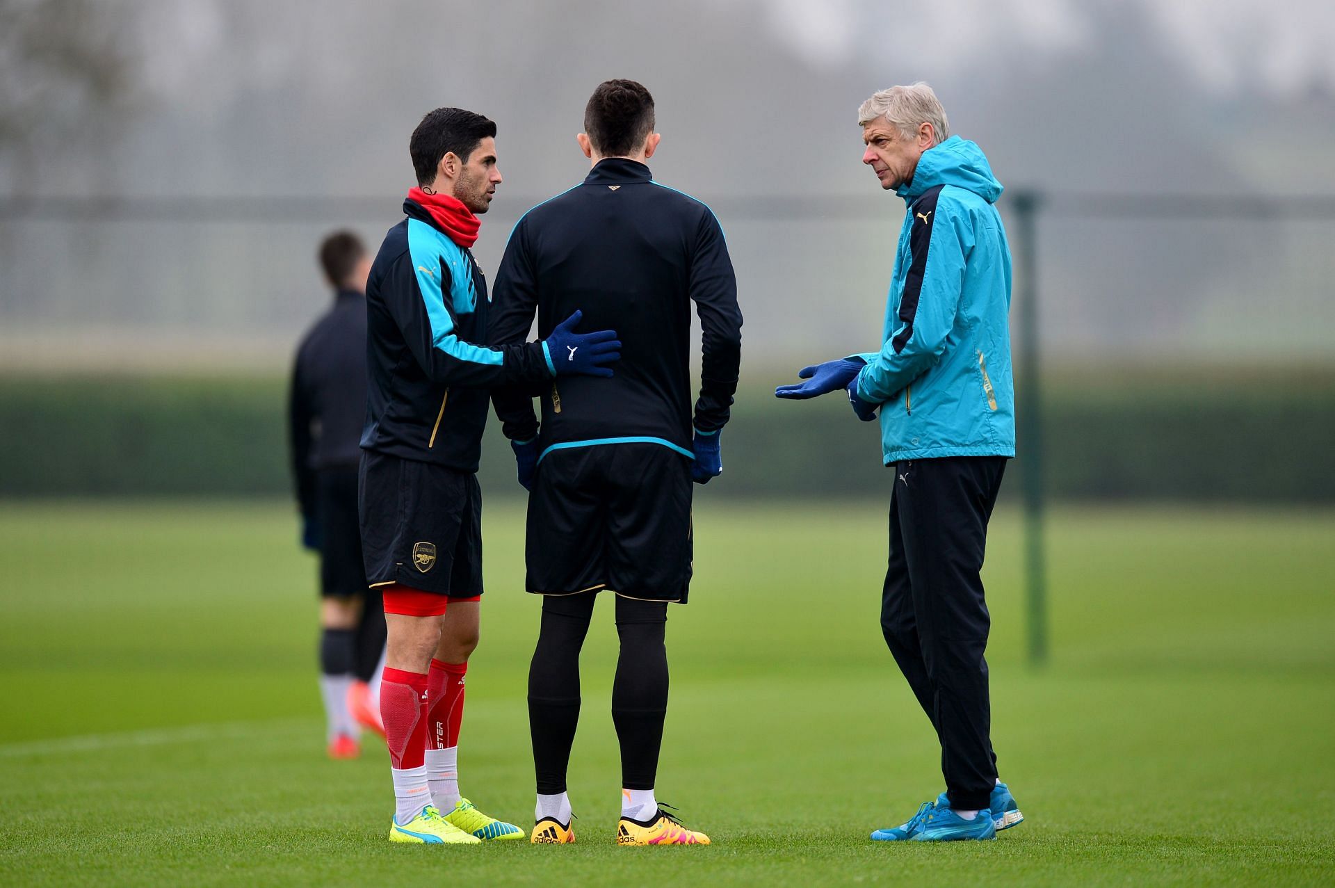 Arteta (left) on how Wenger (right) inspired his managerial career.