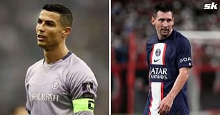 Cristiano Ronaldo to be reunited with ref Lionel Messi got kicked out of 2022 FIFA World Cup during Saudi Superclassico