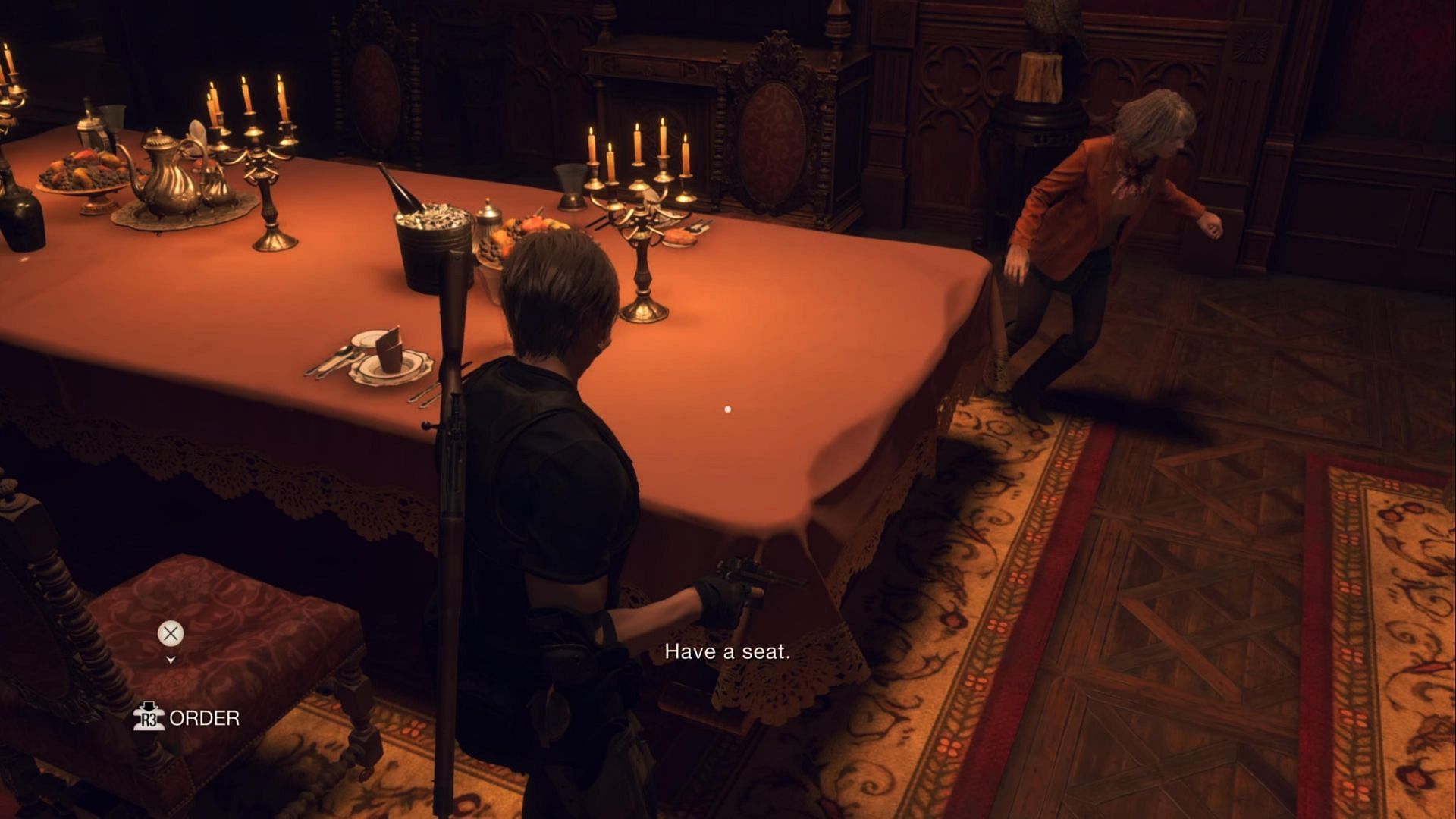 The Resident Evil 4 Remake Dining Hall puzzle explained