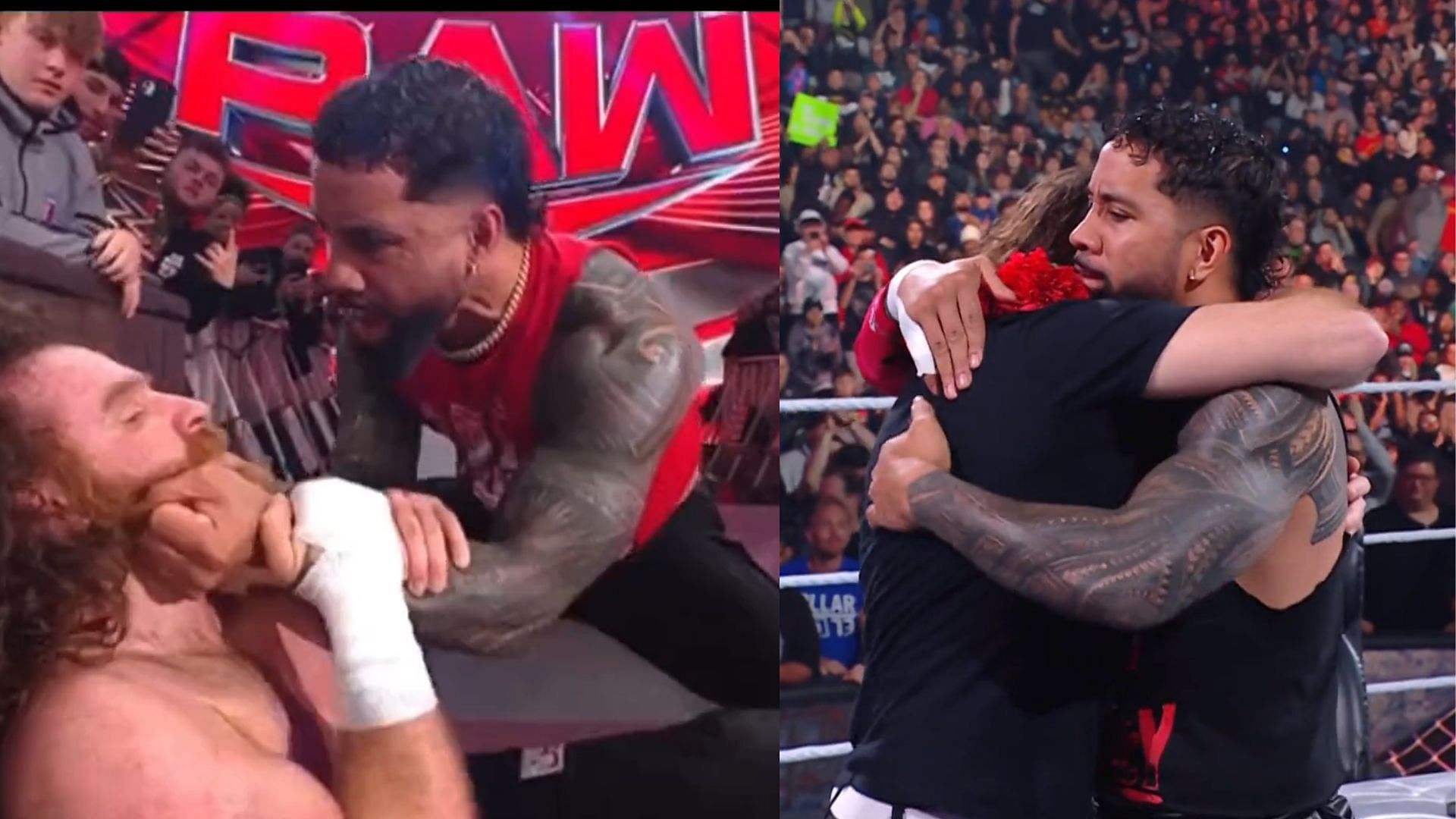 Jey Uso betrayed Sami Zayn to side with The Bloodline