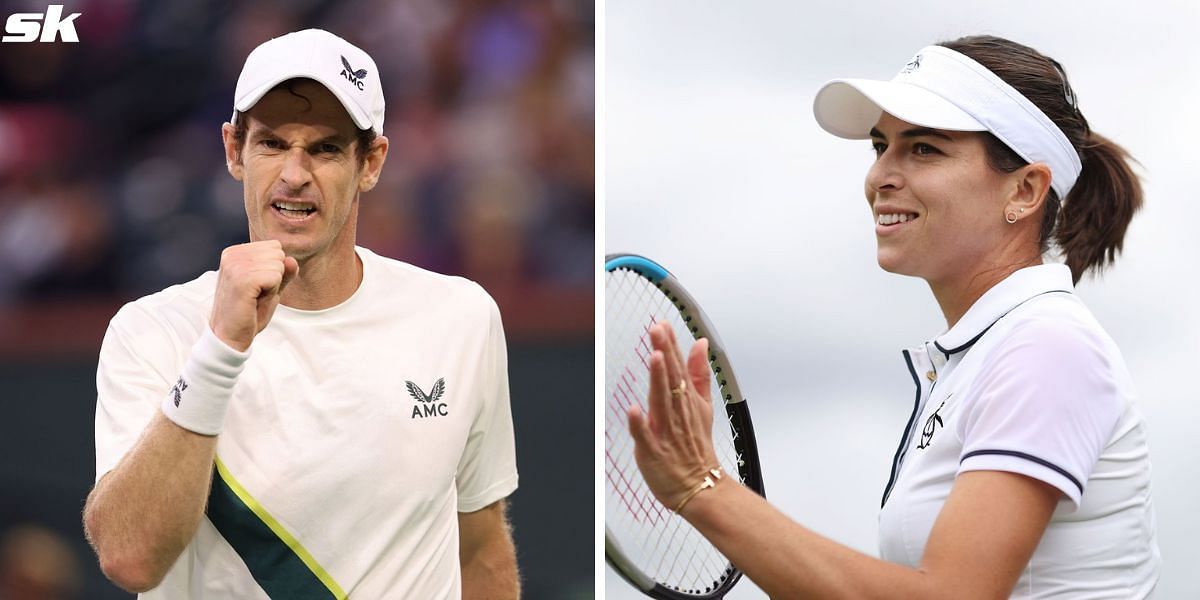 Ajla Tomljanovic expresses admiration for Andy Murray during his Indian Wells opener.