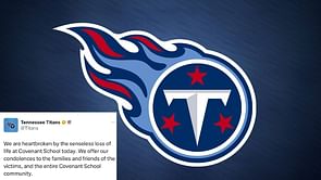 Titans post heartfelt message for victims of "senseless" Tennessee school shooting