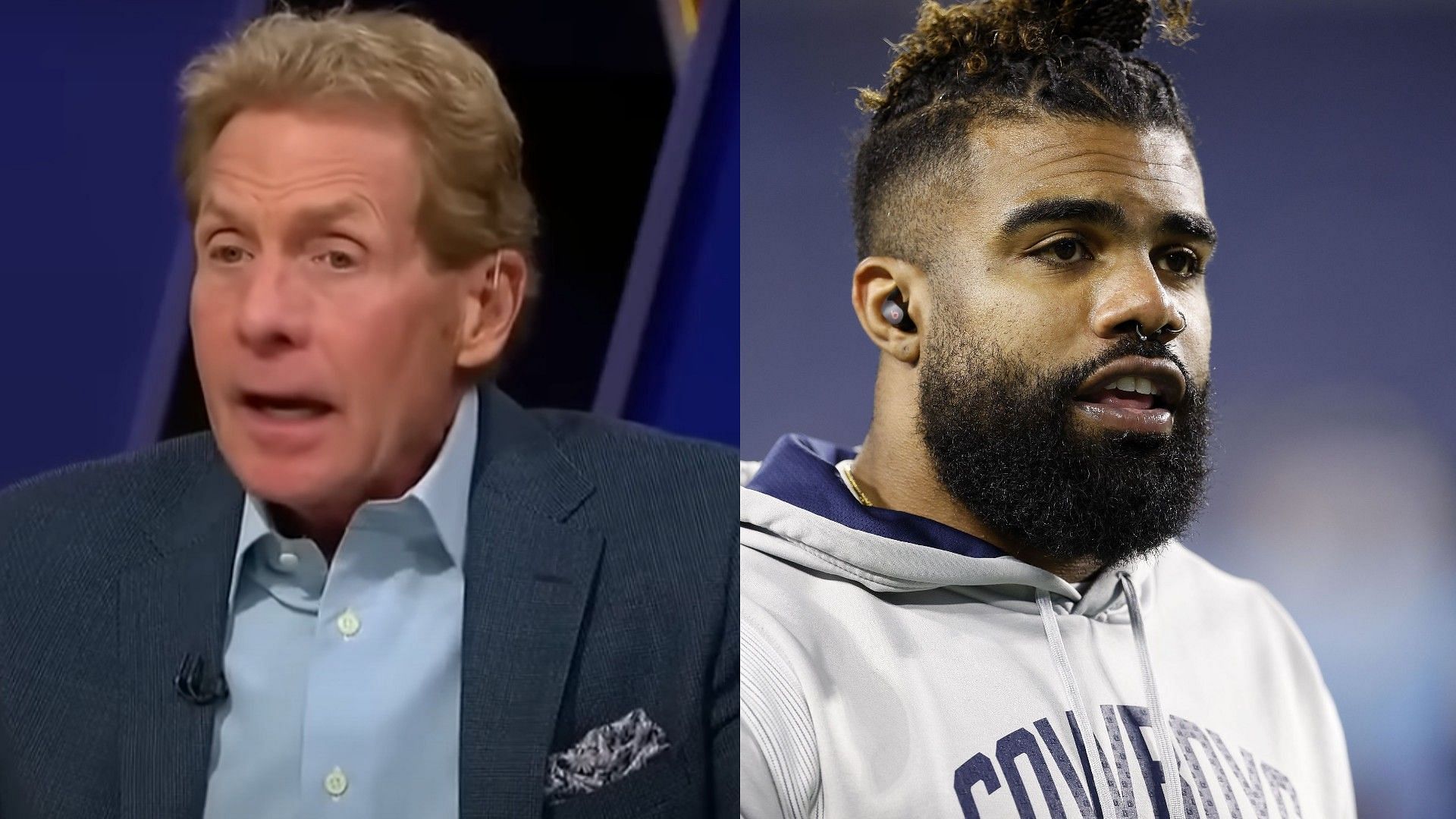 Skip Bayless issues doom and gloom proclamation about Ezekiel Elliot - Courtesy of Undisputed on YouTube