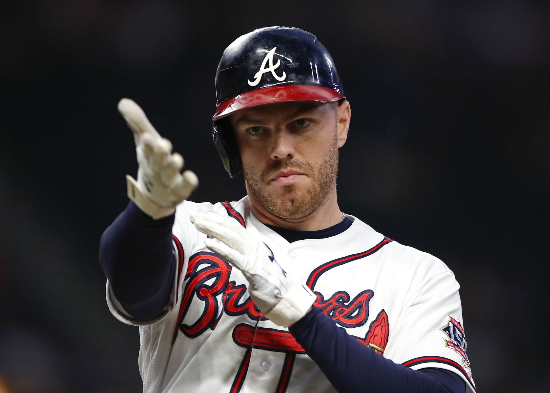 When Freddie Freeman was resolute on signing off his major league career  with Atlanta Braves