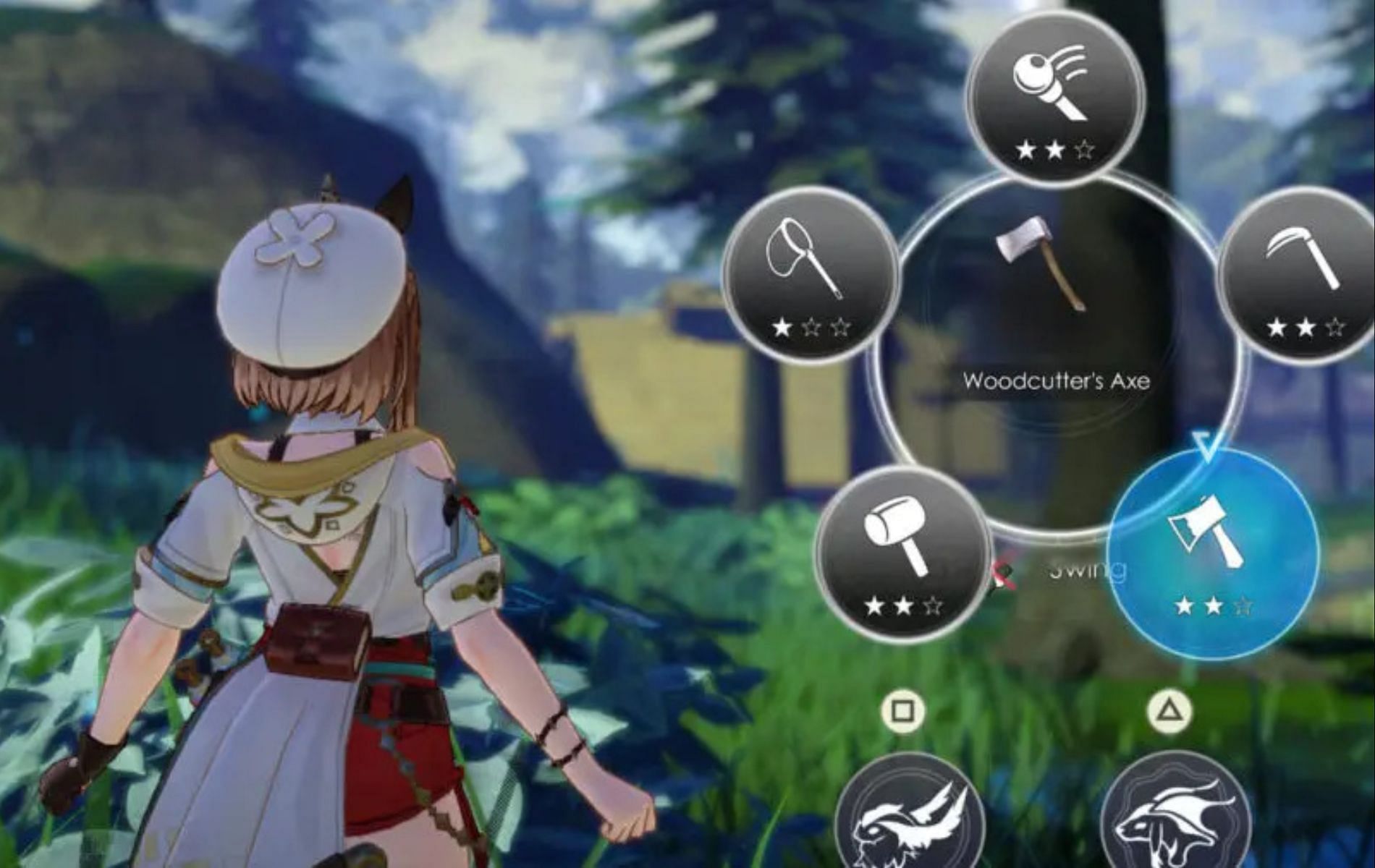 Learn how to make a woodcutter&rsquo;s Axe in Atelier Ryza 3 (Image via Koei Tecmo)