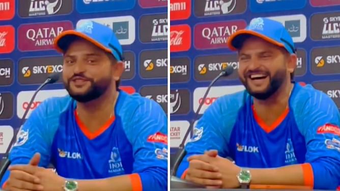 [Watch]"Main Shahid Afridi nahi hoon"- Suresh Raina's hilarious reply to question about IPL comeback