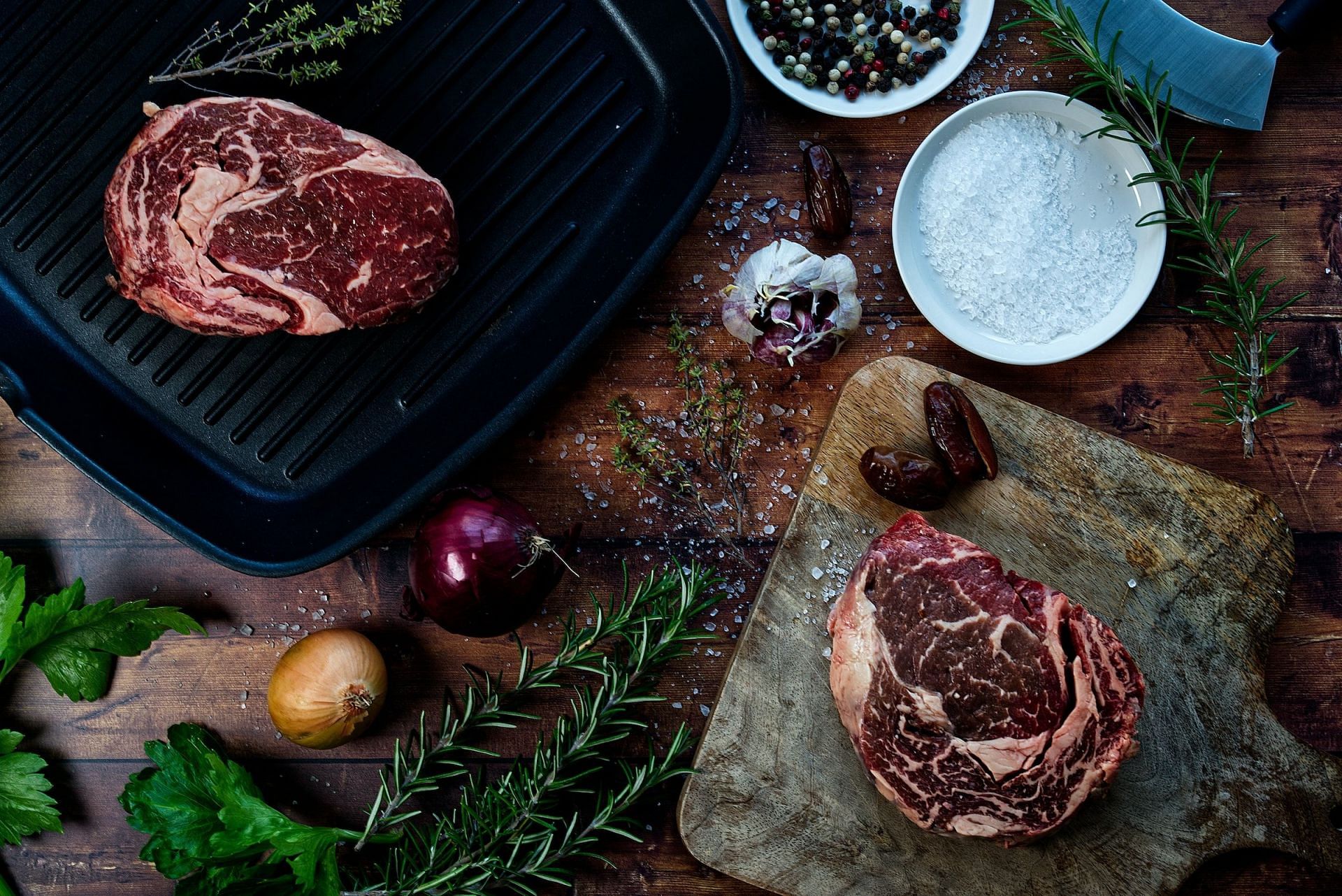 Beef contains several vitamins and minerals. (Image via Unsplash/KTRYNA)