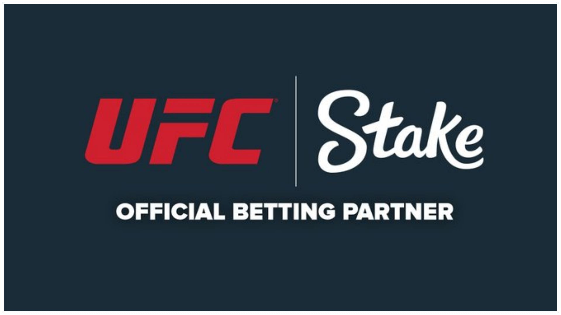The official UFC Twitch account aired a fight where Stake.com was being advertised, despite Twitch
