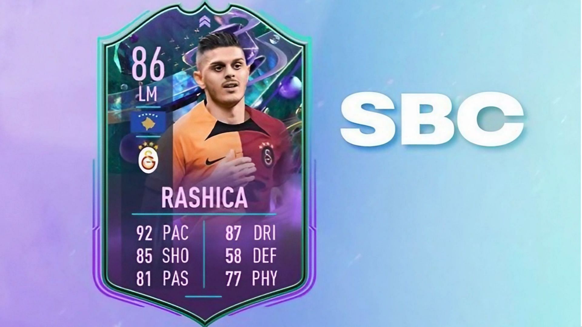 The Milot Rashica Fantasy FUT SBC is a beginner-friendly challenge for most FIFA 23 players (Image via EA Sports)