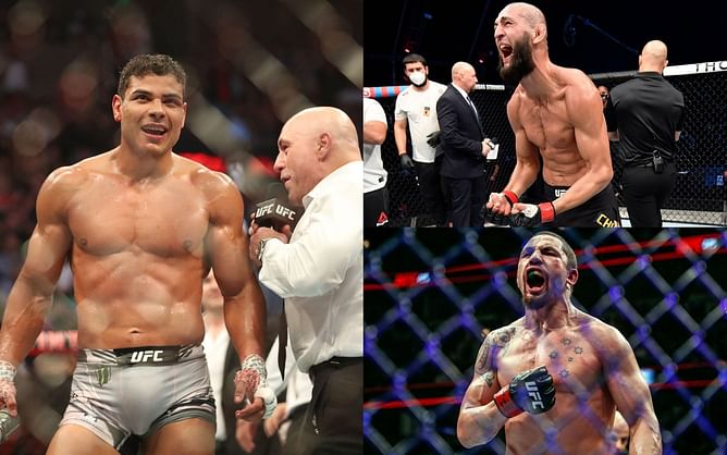 5 matchups for Paulo Costa after he agreed to a deal with the UFC
