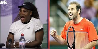 "I really loved Pete when I was younger, I'm a little obsessed" - When Serena Williams claimed she named her dog after Pete Sampras