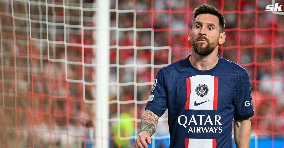 Lionel Messi is currently in his second season with PSG.