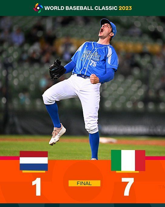 WBC fans hail Team Italy after victory over Netherlands secures first WBC  quarter-finals since 2013