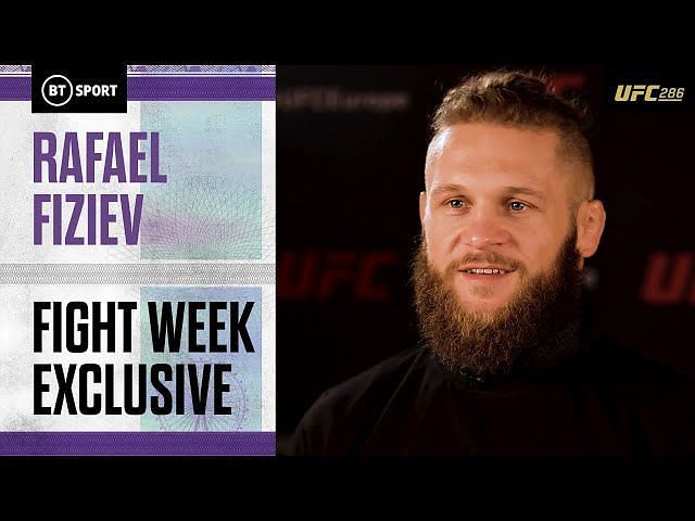 UFC: Rafael Fiziev gets personal about his police background and ‘hard ...