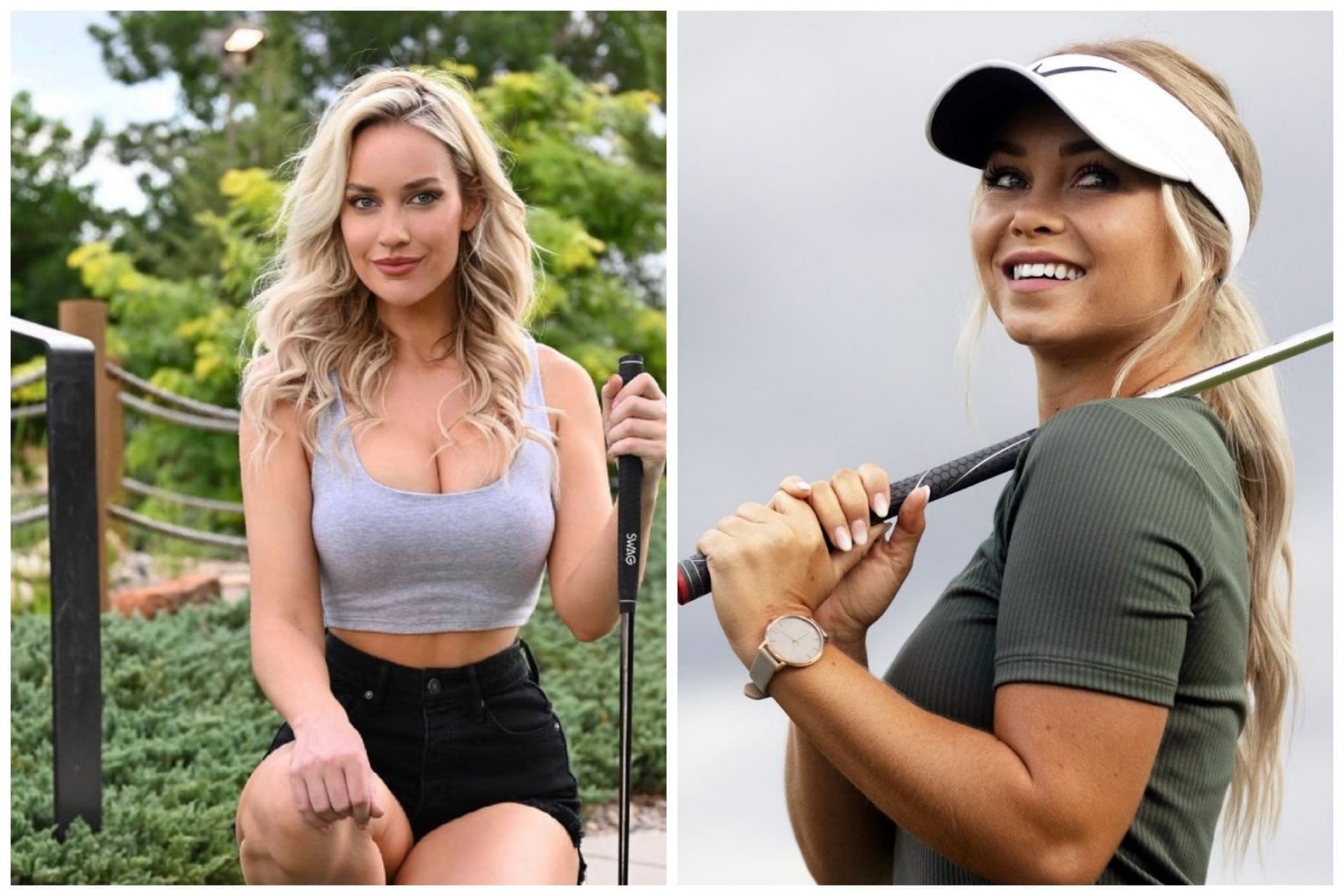 Paige Spiranac and Hailey Ostrom had an online feud last year