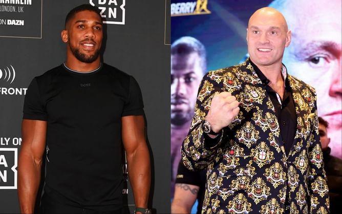 Tyson Fury has earned Anthony Joshua's disdain with "70-30" negotiations against Oleksandr Usyk