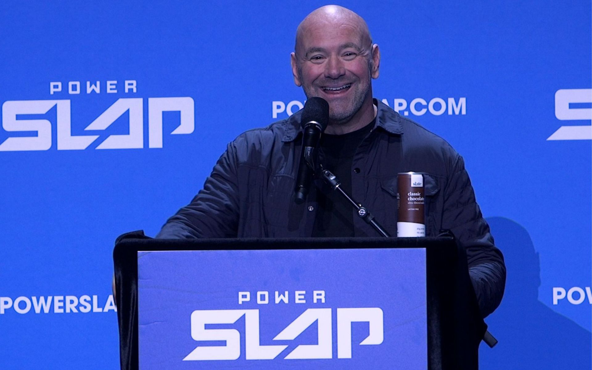 Dana White and Power Slap League [Image courtesy: @MMAFighting (Twitter)]