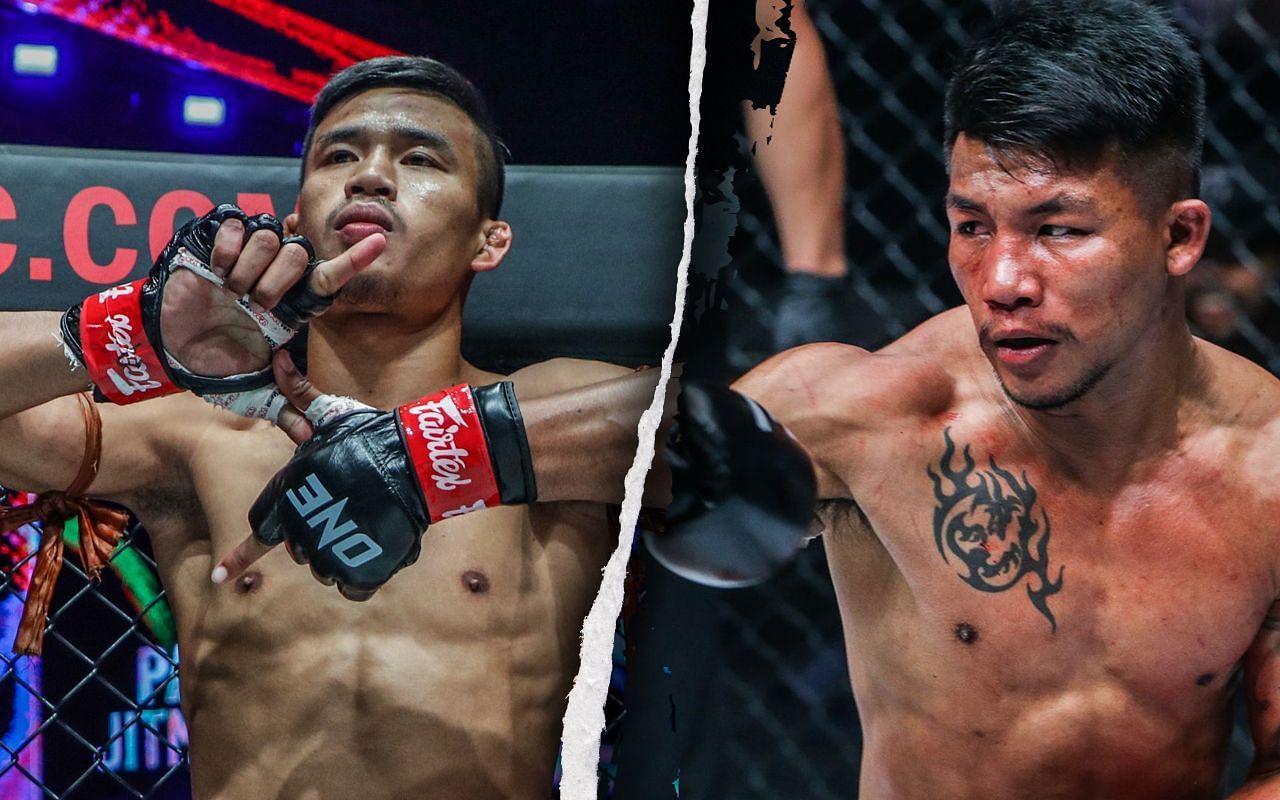 Superlek (Left) faces Rodtang Jitmuangnon (Right) at ONE Fight Night 8