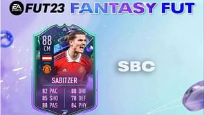 FIFA 23 Marcel Sabitzer Fantasy FUT SBC - How to complete, estimated costs, and more