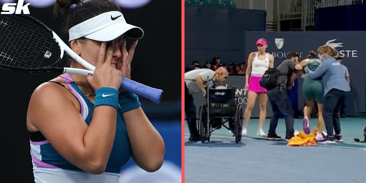 Bianca Andreescu revealed that she felt the worst pain of her life after her Miami Open injury