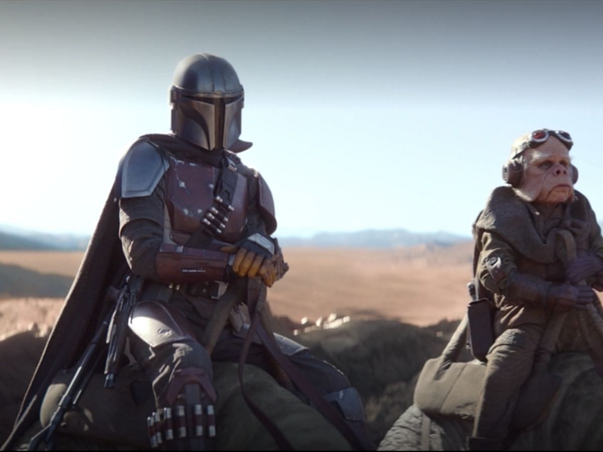 A still from The Mandalorian (Image via Disney)