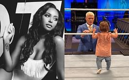 Brandi Rhodes fires back at troll for saying she's been "relegated to kitchen" after having baby with Cody Rhodes