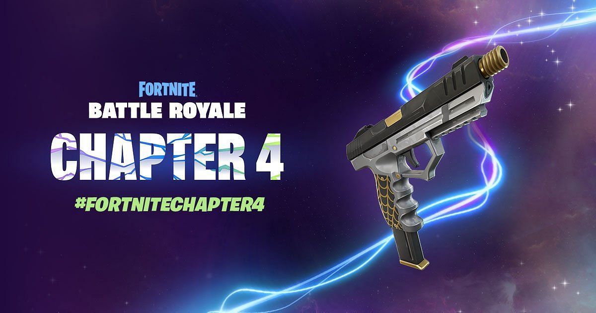 The Tactical Pistol is back in Fortnite Chapter 4 Season 2 (Image via Epic Games)