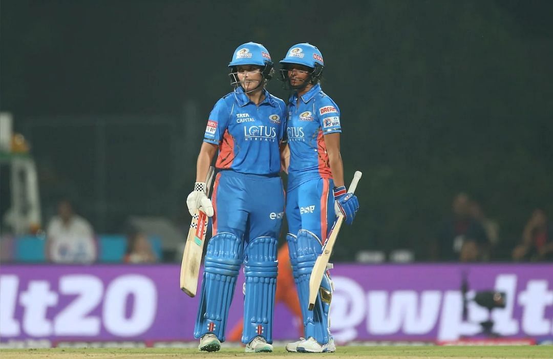 Amelia Kerr and Harmanpreet Kaur for Mumbai Indians (MI) 