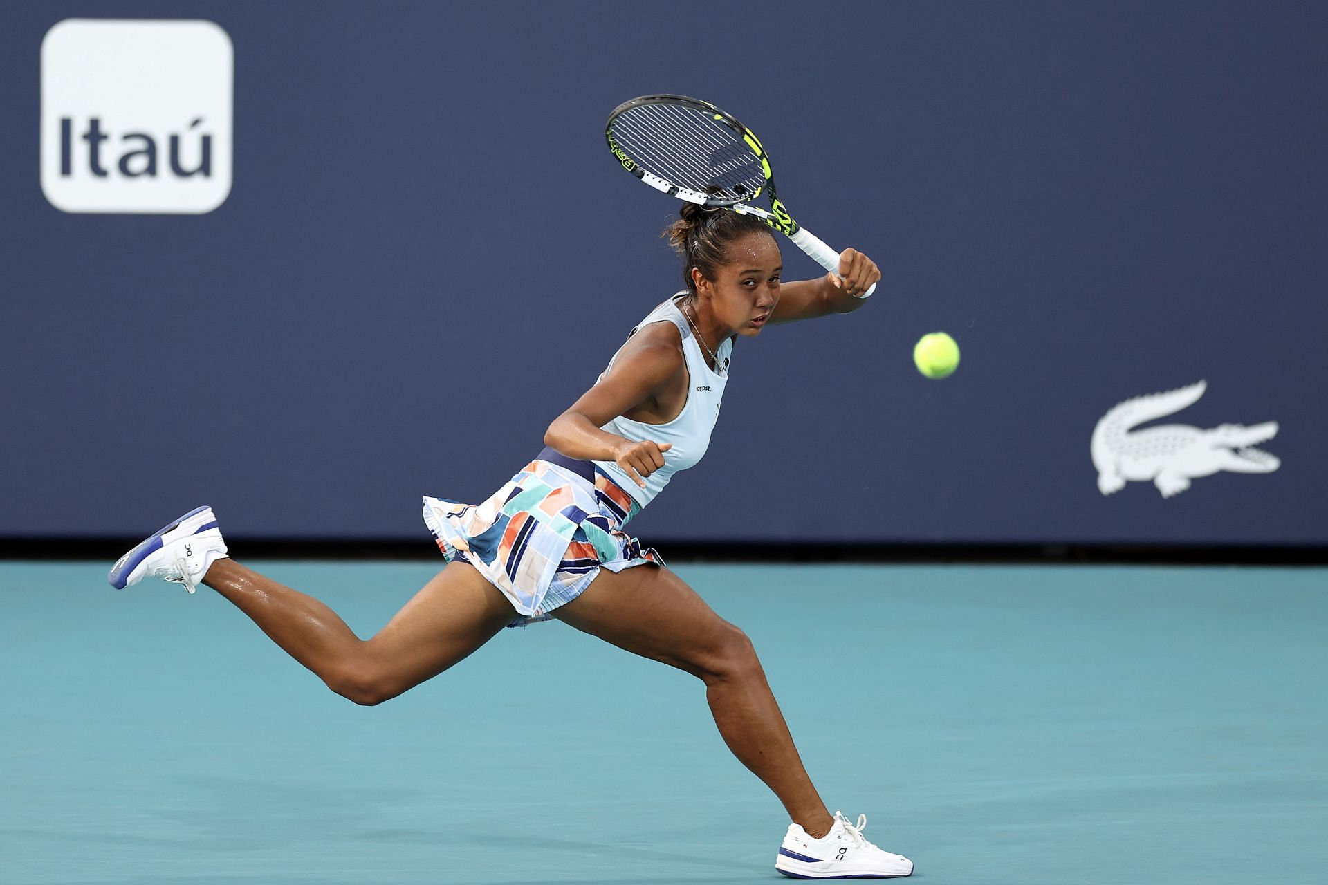 Leylah Fernandez at the 2023 Miami Open