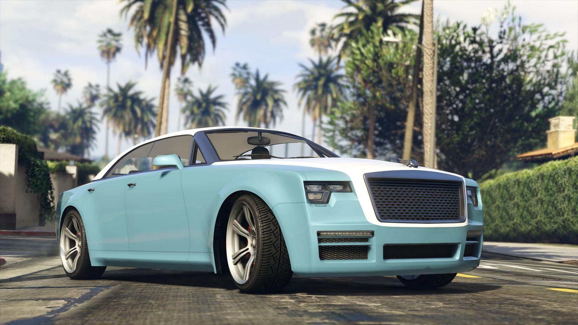 The Enus Windsor Drop in GTA Online (Image via GTABase)