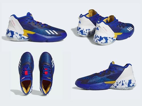 The upcoming Adidas D.O.N. Issue #4 "McDonald's All-American" sneakers (Image via Sportskeeda)