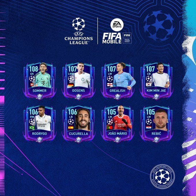 EA Sports announces UCL cards in FIFA Mobile