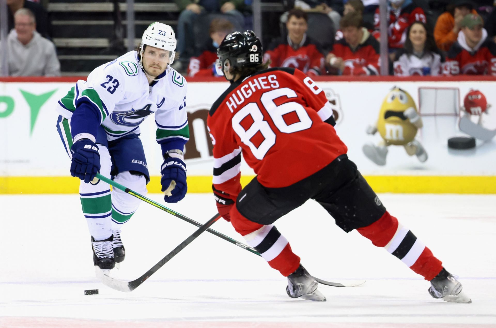 Vancouver Canucks v New Jersey Devils